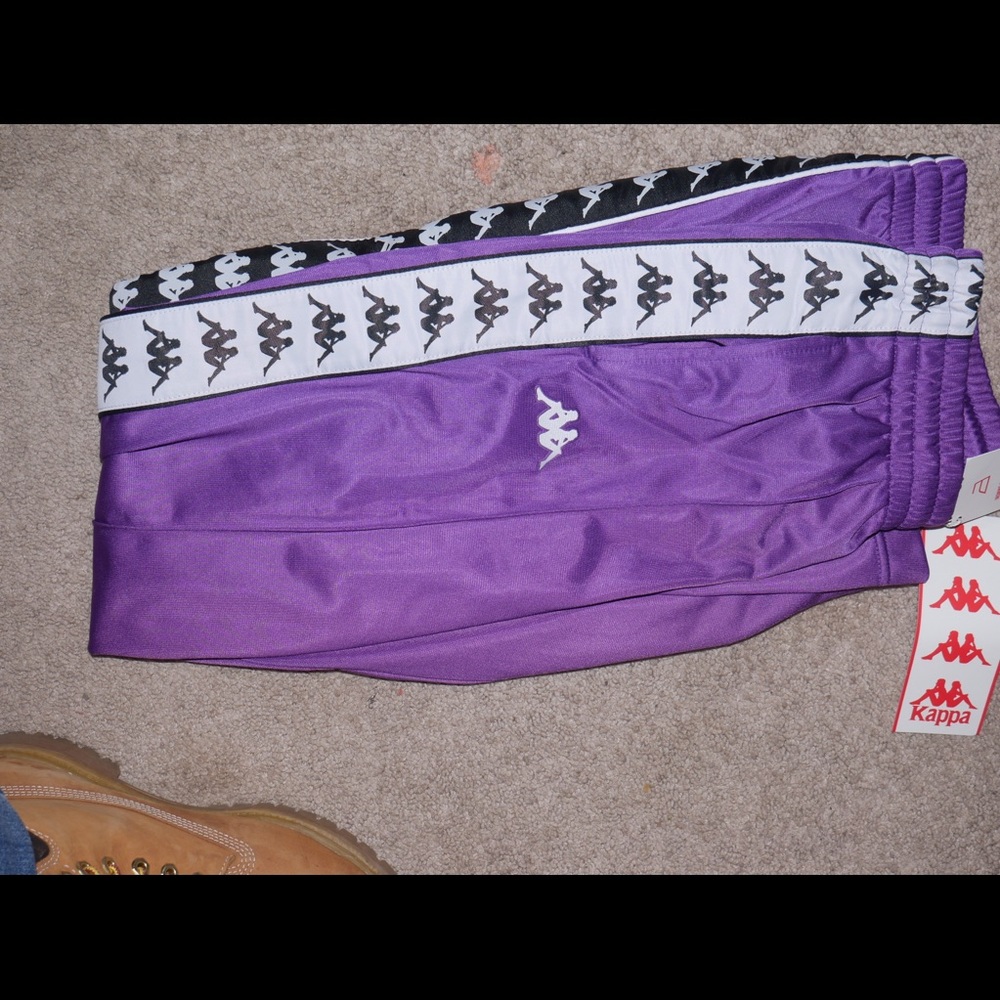 Purple kappa pants